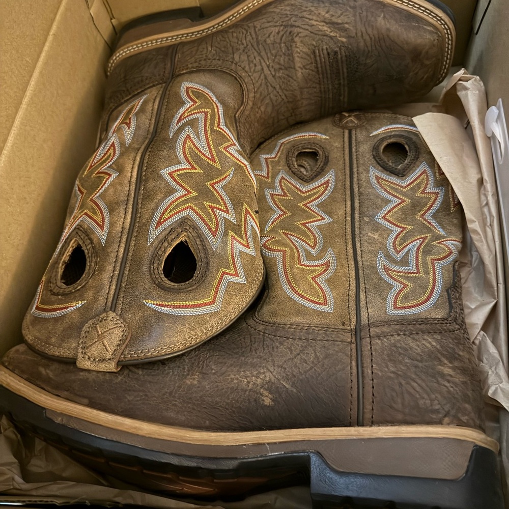 Twisted X Work Boots with Alloy Safety Toe